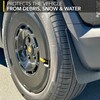 TWRAPS Slim Mud Flaps for Rivian R1T and Rivian R1S