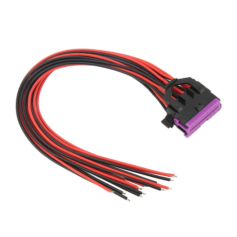 3 Pcs 16 Pin OBD2 Female Connector Cables 30cm J1962