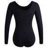 DANSHOW Women Long Sleeve Dance leotards for Ballet Adult lady
