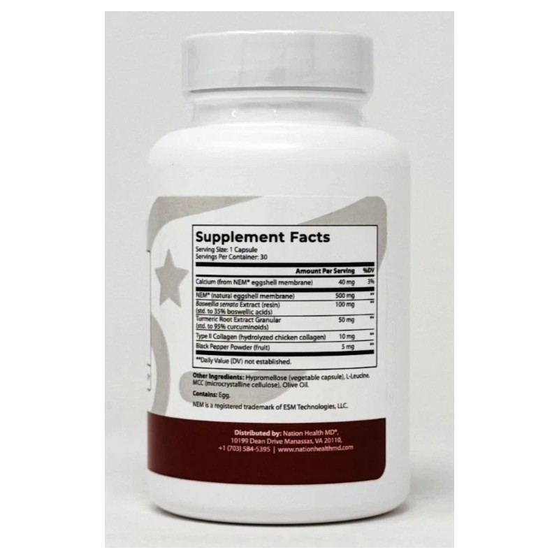 Nation Health MD Joint Complex Cartilage Health, Joint Support Supplement