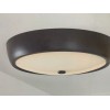 allen + roth 1-Light 12.5-in Bronze LED Flush Mount Light