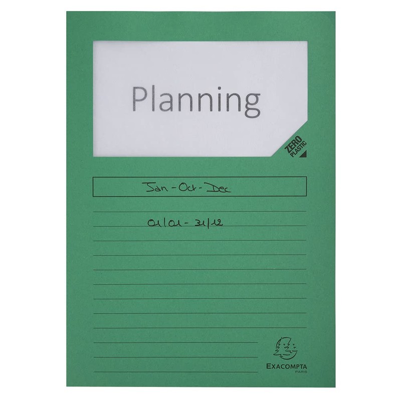 Exacompta - Ref 50000E - Forever Collection - Window Folders