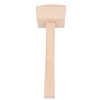 Wooden Mallets, Beech Carpenter Wood Hammer Good Practicability Small Light