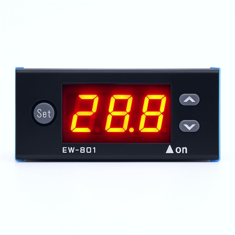 Solar Water Temperature Controller, AC 5A Digital Temperature Controller Thermostat