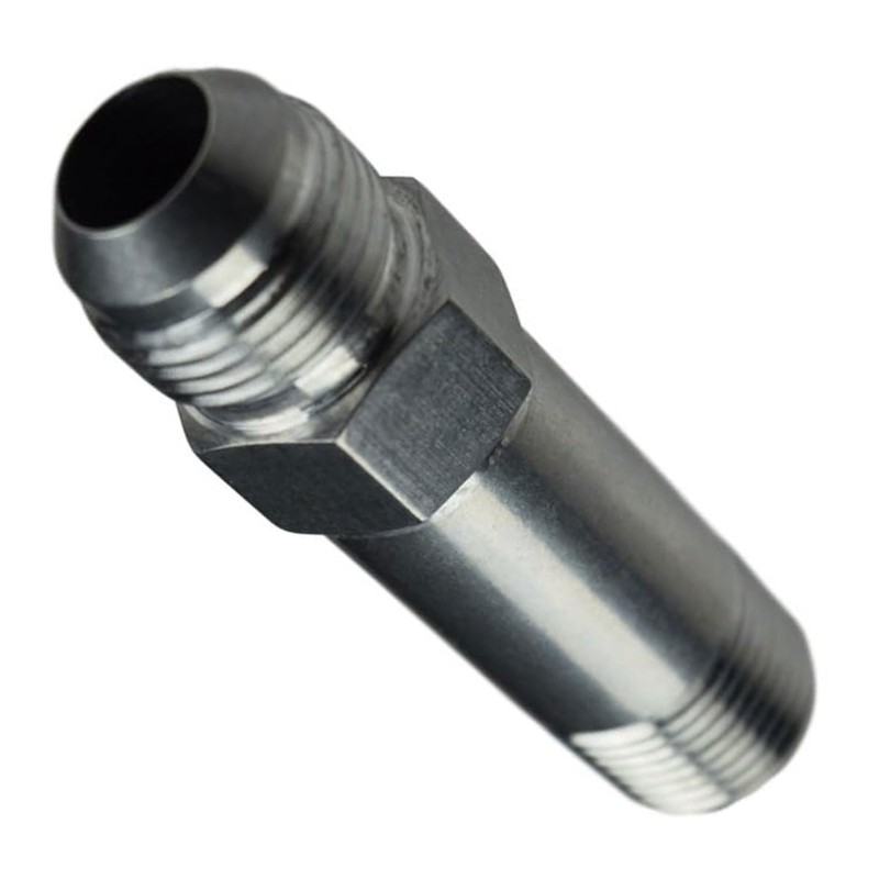 Straight -10AN Flare Male to 1/2"NPT Pipe Turbo Drain Adapter