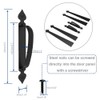 CCJH Metal Garage Door Hardware Decorative Carriage House Accents Dummy