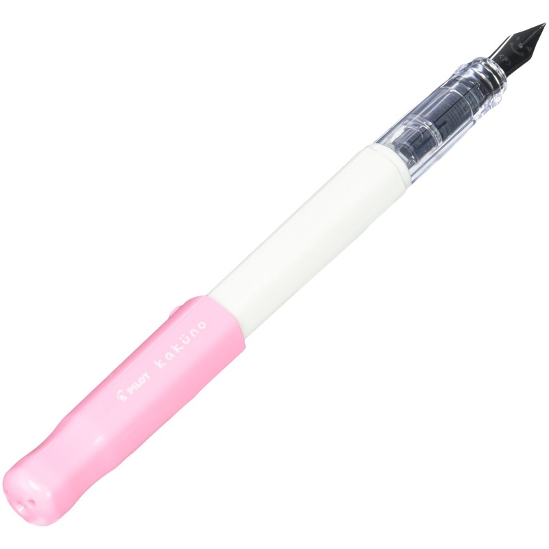 Pilot FKA-1SR-SP Kakuno Fountain Pen, Fine Point, Soft Pink Shaft
