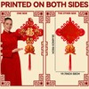 Nowaca Chinese New Year Decorations 2026, Red Chinese Knot Fu