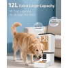 Automatic Dog Feeder Large Breed with Camera - 12L/50 Cups