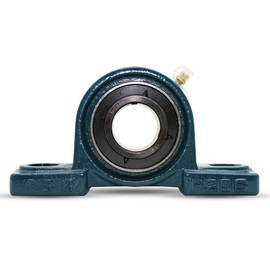1 PCS - UCP 205 / NP25 25mm bore, Mounted Block Cast Housing Self-aligning Pillow Bearing