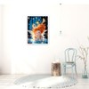 DCIDBEI 30 x 40 cm Round Diamond Painting Butterfly Fairy,