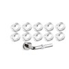 HKB Door Handle Buffer - Pack of 10 Transparent Door
