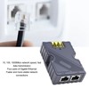 PoE Injector 48‑57V 3A GigE Passive ABS Surge ESD Protection