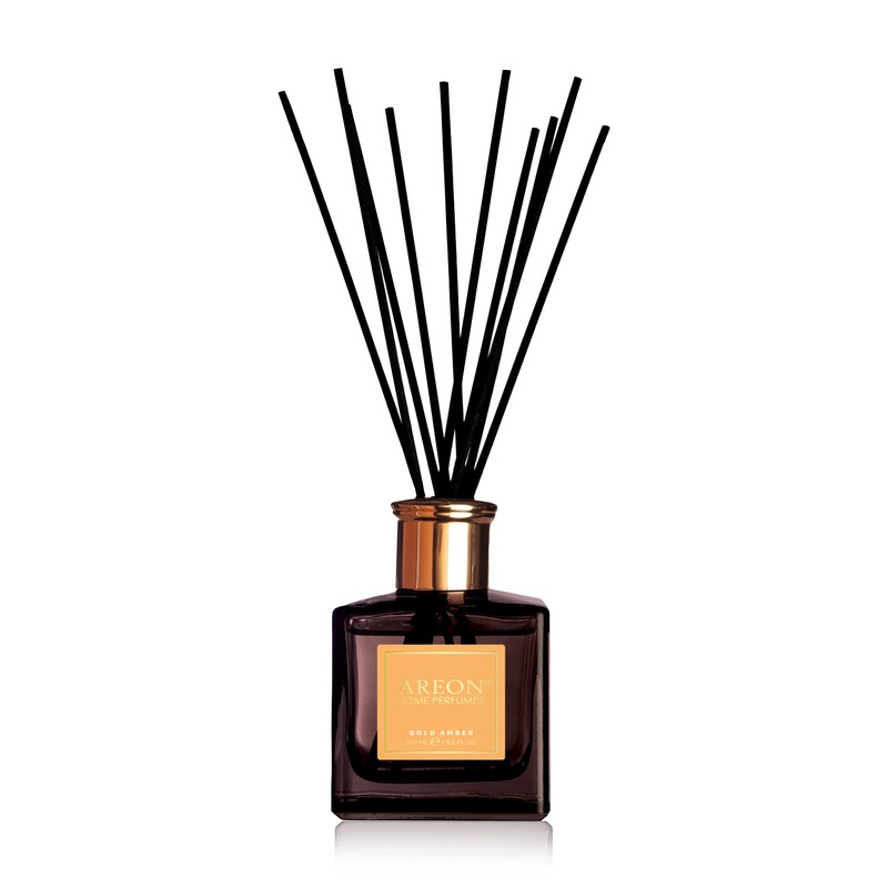 Areon Home Fragrance Luxury Perfume Reed Diffuser + 10 Rattan