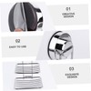 Gatuida Powerful Suction Cup Soap Holder Double Layer Stainless Steel