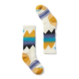 Smartwool Unisex Ski Light Cushion Over-the-Calf Socks (Toddler/Little Kid/Big Kid) Natural Small