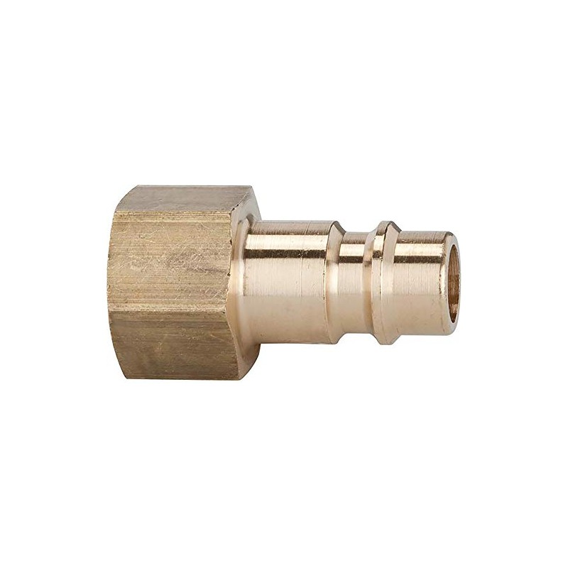 Schlauchnippel / NW 7.2-NW, 7.8 Untreated Brass Internal Thread 1