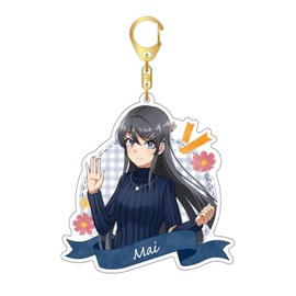 (Holy Land Time) Young Pig Streamers Do Not Dream of Sister Big Acrylic Keychain Mai Sakurajima