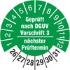 50 pieces next test date tested according to DGUV regulations,