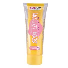 Pink Up | Body Lotion textura Ice Cream | Hidratación dual (gel + crema) | Aroma duradero | Crema corporal | Body lotion | 200 ml | Aroma Tropical Beach | Modelo PKSK29