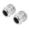 Cable Gland Stress Relief IP68 Waterproof Ni Plated Brass Metal