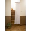 Accordion Curtain for Closet (Brown/2 Panels)