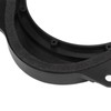 2pcs 6.5inch Black Door Speaker Adapter Spacer Rings with 2