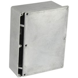 BUD Industries CN-5709 Die Cast Aluminum Enclosure 6.78" L x 4.77" W x 2.22" H, Natural