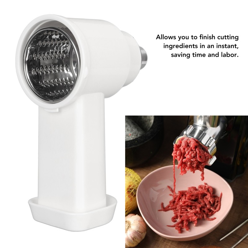 Meat Grinder Attachments Stainless Steel Plastic Highly Efficient Ergonomic Design