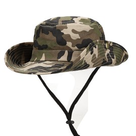 Kids Camo Sun Hat Boys-Camouflage Bucket Fishman Hat Packable(Camob, 4-8 Years)