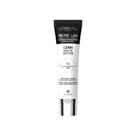 L'OREAL PARIS LOral Paris Prime Lab 24H Matte Setter Foundation Primer - Face Primer for Oily Skin with 1% LHA and Salicylic Acid - Mattifies and Rebalances Skin, 30 mL