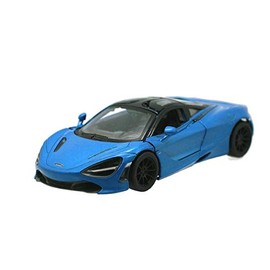 KiNSMART McLaren 720s 5 Inch 1:36 Scale Die Cast Metal Model Toy Super Sports Car (Blue)