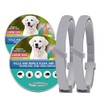 2Pcs Collar para Perro,Collar Impermeable, Cuello Ajustable,para Perro Chico,para medianos,