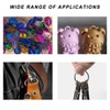MUQIDA 50PCS Split Key Ring, 1.25 inch 32mm Heavy Duty