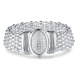 UNY Austrian Pave Crystals Designer Inspired Personality Bracelets Bangle Jewelry Vintage Jewelry