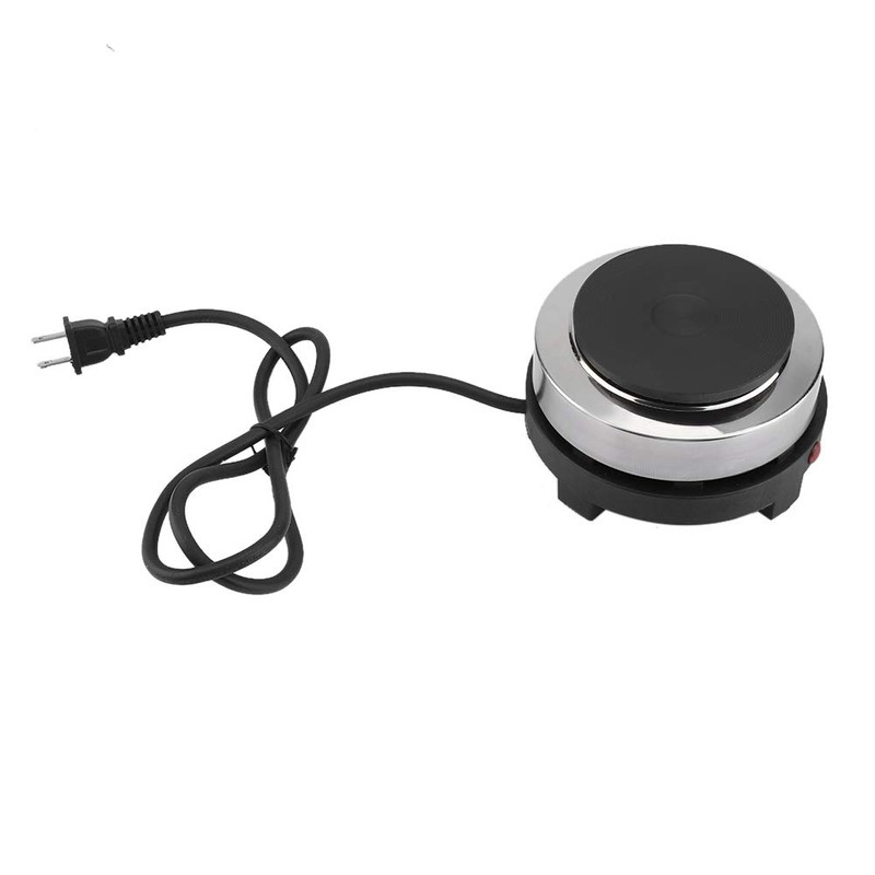 Estufa Eléctrica Portátil 500 W Placa Caliente Multifuncional para Calentar