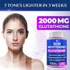 Northern Crown Cosmetics Pastillas Blanqueadoras Glutatión 120 Cápsulas 2000 Suplemento