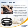 KEEPOW Replacement Belts for Bissell PowerSwift/Aeroswift/Powertrak Upright Vacuum Compatible with