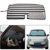 Windshield Sunshade Compatible with Fiat 500 2010-2024 ，Front Window Sun
