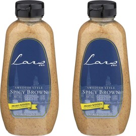 Lars Own Spicy Brown Mustard 2-Pack