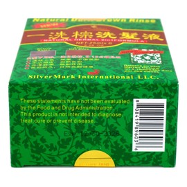 Deity America Natural Herbal 2in1 Formula Color Change Shampoo, Dark Brown Rinse 6 ea