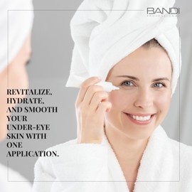 PRO Care Under Eye Peeling Treatment with Keratolin and Magnolia Extract - Enhances Cream Effectiveness, Reduces Wrinkles, Combats Dryness and Dark Circles - Professional Ingredients for Home Care