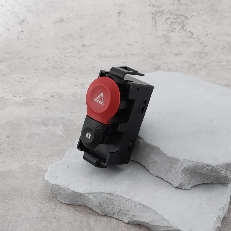 ECSiNG Car Hazard Warning Light Switch 6-pin 8200214896 8200483813 8200523299