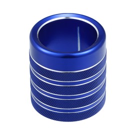 A ABSOPRO Car 4WD Drive Gear Shifter Knob Cover Trim Accessories for Toyota 4Runner 2010-2020 Aluminum Alloy Blue