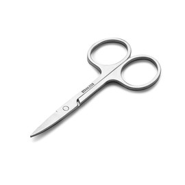 OHEETU Professional Stainless Steel Grooming Scissors Personal Care Facial Hair Removal and Ear Nose Eyebrow Trimming Fine Straight Tip Nose for Hair Cutting
