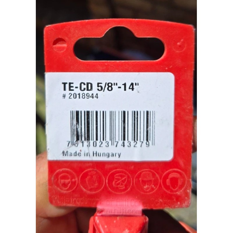 HIlti TE-CD 5/8" x 14" Hallow drill bit SDS PLUS