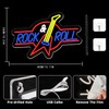 UExnkj-Y Rock Roll Neon Sign Guitar Neon Sign Led Neon