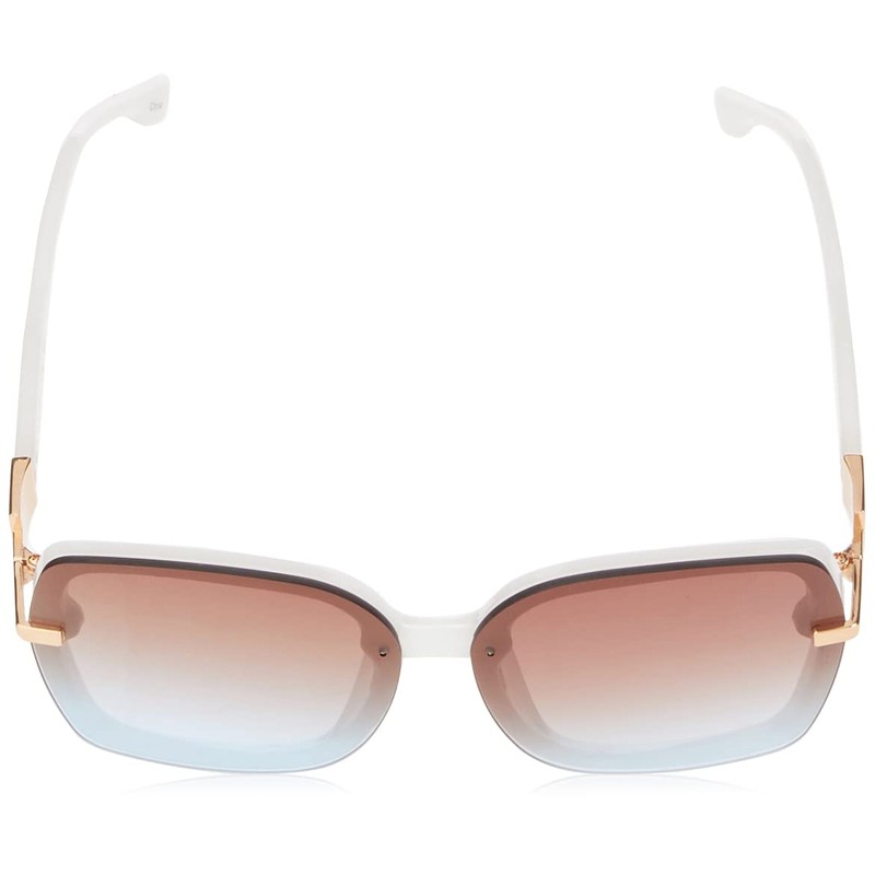 Jessica Simpson Women's J6112 Oversized Square Sunglasses with 100% Uv