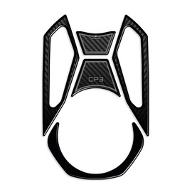 Resin Bike Motorbike 3D Stickers Compatible with Yamaha Mt 09 2024-2025 Neutral. Key Area Protection from Impact and Scratches. Sticker 3D Resin Gadget Moto