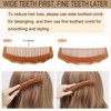 Labor Comb for Pain Relief, Birthing Comb, Wooden Comb for